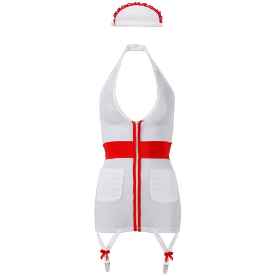 Cottelli - Obleka za medicinske sestre z naramnicami - XL