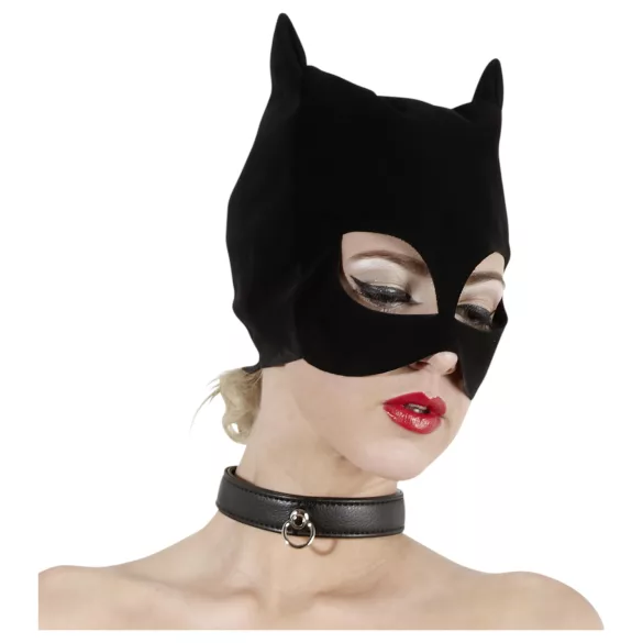 Bad Kitty - mačja maska - črna