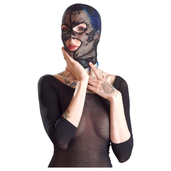 Bad Kitty - čipkasta maska za oralne igre