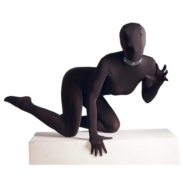 Bad Kitty - bleščeča ogrlica (črna)