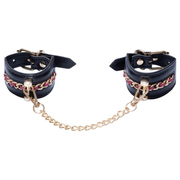 Bad Kitty - bondage set - 6-delni komplet - črna