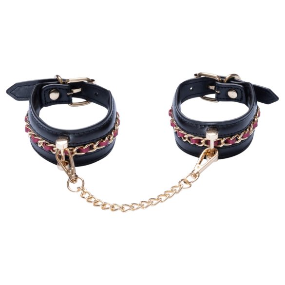 Bad Kitty - bondage set - 6-delni komplet - črna