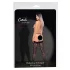 Cottelli Legwear - samostoječe nogavice - leopard vzorec - črne - 4