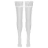 Cottelli - samostoječe nogavice - svilnate - bele