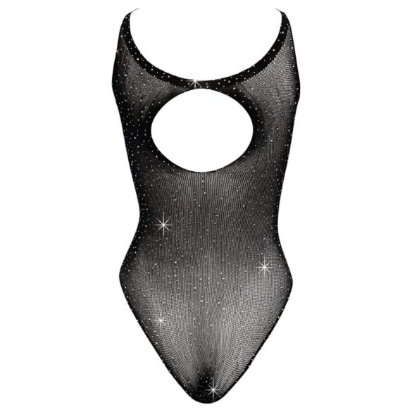 Cottelli - body s kristali - črna - S-L