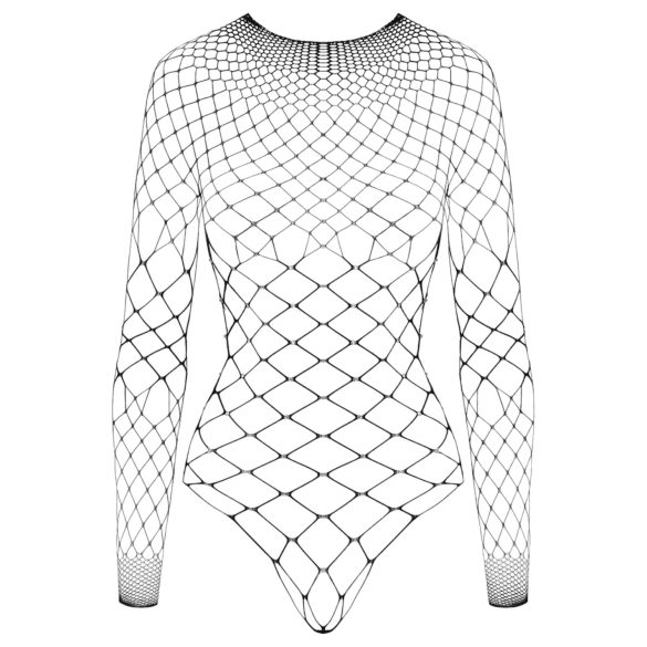 Cottelli - odprto body s kristalčki - črna - S-L