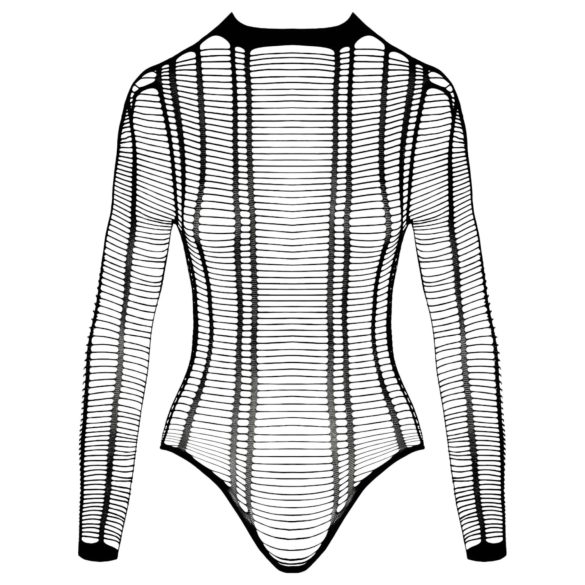 Cottelli - odprto bodi s črtami - črna - S-L