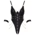 Cottelli - verižni bondage body (črn) - M