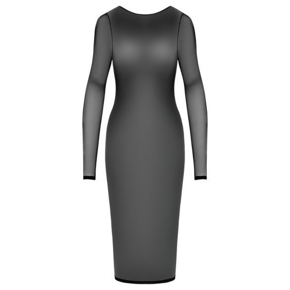 Cottelli Party - prosojna obleka z zadrgo - črna - M