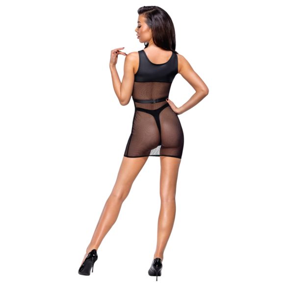 Cottelli - prosojen zabavni komplet (črn) - L