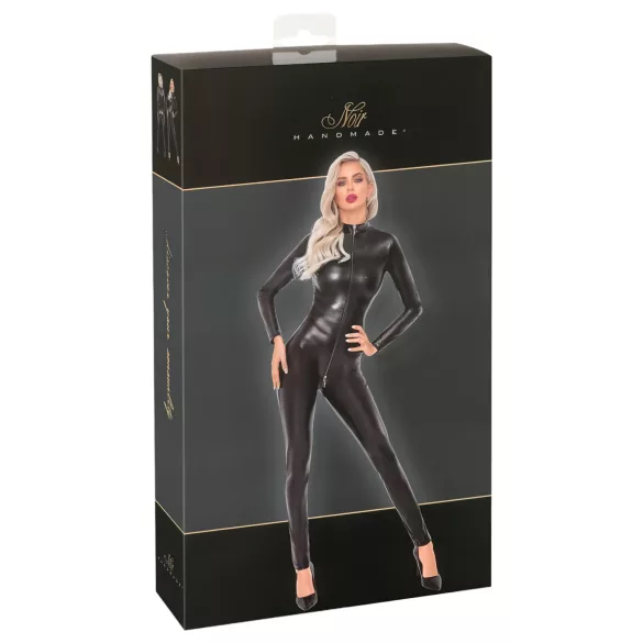 Noir - pajkice catsuit - kačji vzorec - črna - M