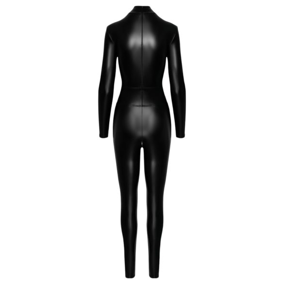 Noir - črna zadrga kombinezon