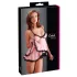 Cottelli - Babydoll - prosojna čipka - črna - L