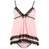 Cottelli - Babydoll - prosojna čipka - črna - L