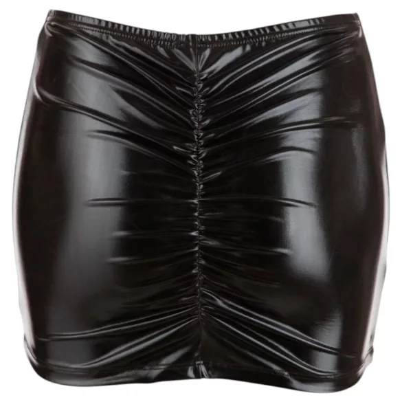 Cottelli - mini krilo - črna - seksi modno krilo za zabave - L