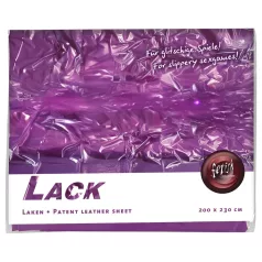   Lakkmed - posteljnina - vodoodporna - 200x220 cm - vijolična