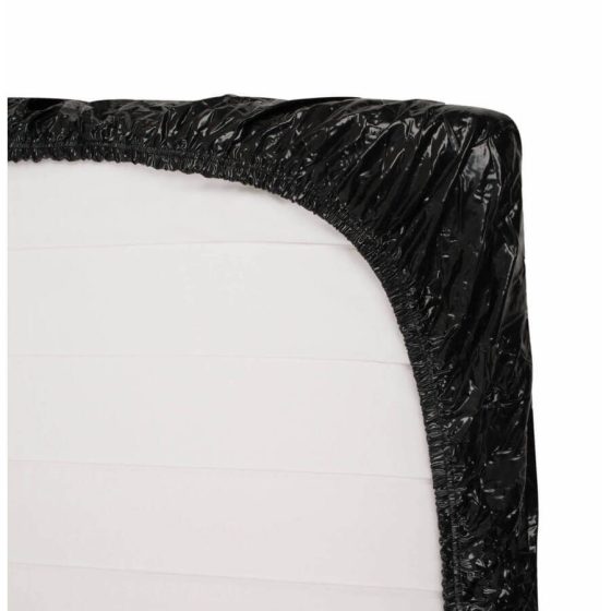 Glossy gumirana folija - črna (160 x 200 cm)
