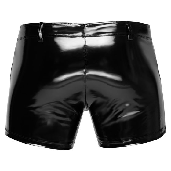 Black Level - moške kratke hlače s stranskim žepom (črne)