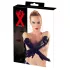 LATEX - dolge unisex rokavice - črna - lateks - XL