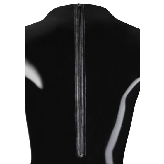 LATEX - žensko telo z dolgimi rokavi (črno)