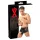 Latex boksar + penisni tulec (črn)