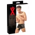 Latex boksar + penisni tulec (črn)