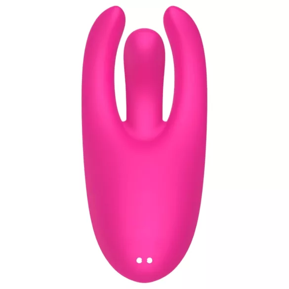 Mrow - vibracijski stimulator klitorisa s 3 kraki - polnilni - roza