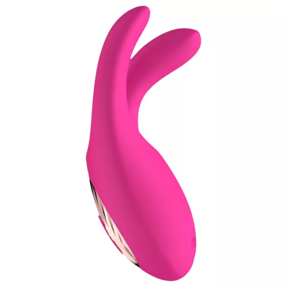 Mrow - vibracijski stimulator klitorisa s 3 kraki - polnilni - roza