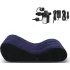 Magic Pillow - napihljiv seks kavč - velik - modra