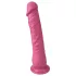 OgazR Optimus - realistični dildo s priseskom - 22 cm - roza