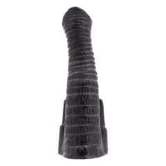 AnimHole Djumbo - dildo s slonjim trupom - 18 cm (črn)