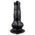Animalorny - pasji dildo - 12 cm (črna)