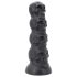 Topped Monster - dildo v obliki lobanje - 22 cm (črna)