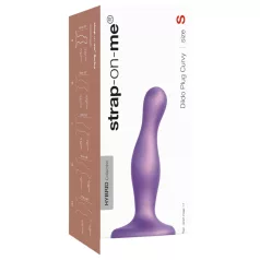 Strap-on-me Curvy S - valovit dildo z priseskom (vijoličen)