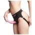 Strap-on-me - valovit dildo s priseskom - roza - Curvy S