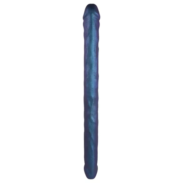 Strap-on-me - dvojni dildo - kovinsko modra