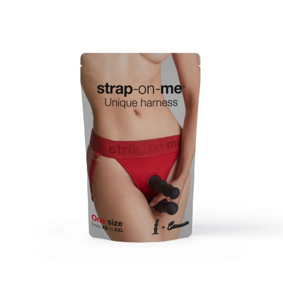 Strap-on-me - Spodnji del za strap-on dildo - XS-XXL (rdeča)