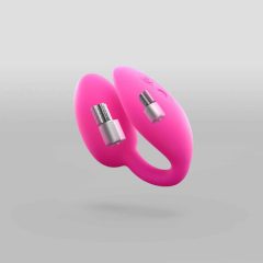   Love to Love Wonderlove - klitoralni vibrator 2v1 z radiem (roza)