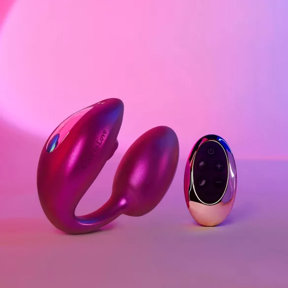 Wonderlover - stimulator G-točke (kovinsko roza)