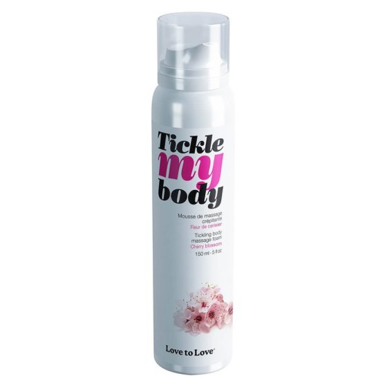 Tickle my body - masažna pena - češnjev cvet (150ml)