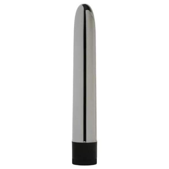Dorcel Silver Star - klasični vibrator - srebrn rúd - kovina