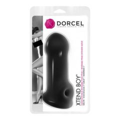 Dorcel Xtend Boy - silikonska ovojnica za penis (črna)