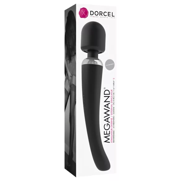 Dorcel - masažni vibrator za telo - akumulatorski - črna