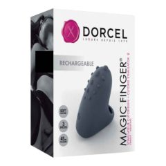   Dorcel Magic Finger - vibrator za prste z možnostjo polnjenja (siv)
