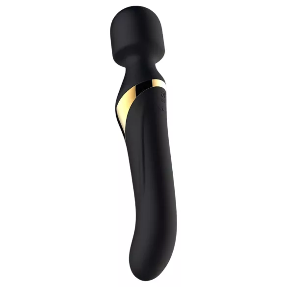 Dorcel - vibrator za dvojni orgazem 2v1 - črna
