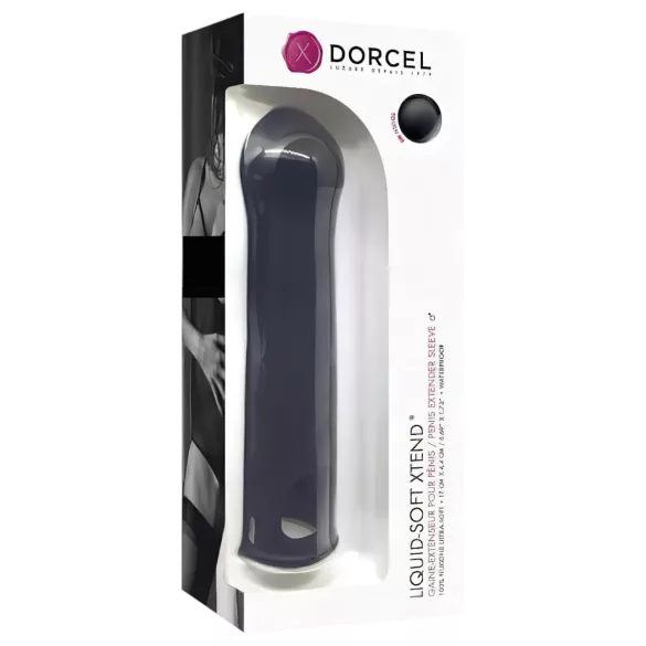 Dorcel Liquid-soft Xtend - penisna tulec (črna)