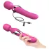 Dorcel Dual Orgasms - akumulatorski, 2v1 masažni vibrator (roza)