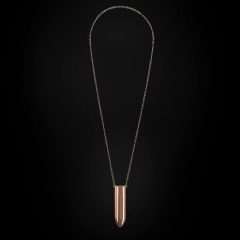   Dorcel - vodoodporna vibracijska ogrlica za polnjenje (roza zlata)