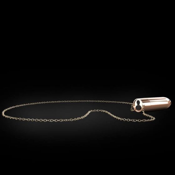 Dorcel - vodoodporna vibracijska ogrlica za polnjenje (roza zlata)