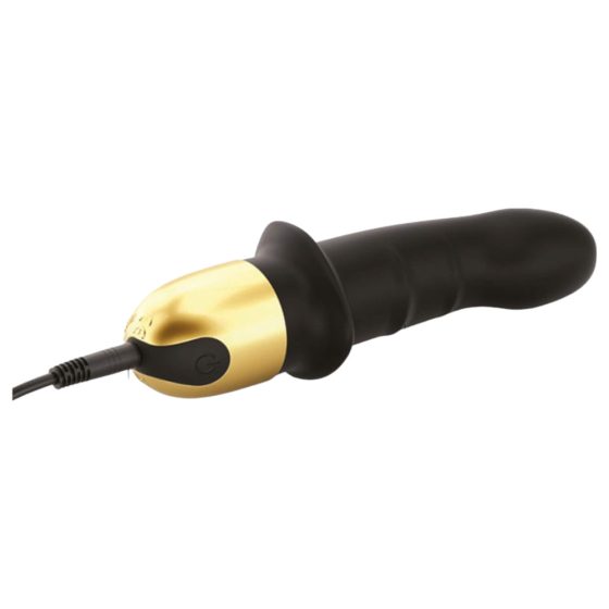 Dorcel Mini Lover 2.0 - vibrator za točko G, ki ga je mogoče polniti (črno-zlati)